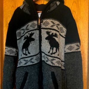 Men’s Wool Sweater Jacket